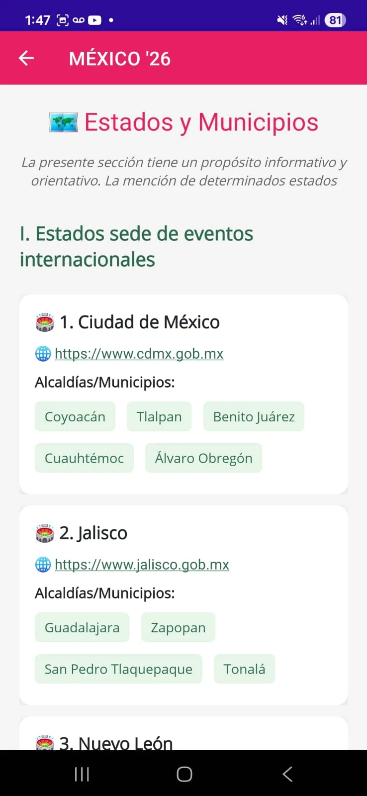 TravelSmart Mexic screenshot